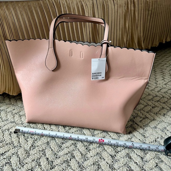 NWT H&M Chic Blush Tote Bag - Picture 2 of 10